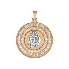 Кулон из золота Golden Eagle 32585, фианит