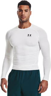 Лонгслив мужской Under Armour UA HG Armour Comp LS белый 2XL