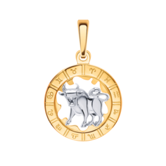 Кулон из золота Golden Eagle 5226/телец