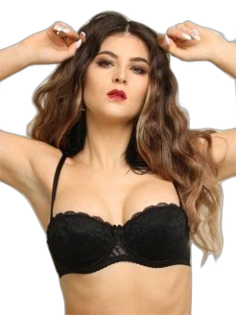 Бюстгальтер женский Michelle 17747 черный 90B