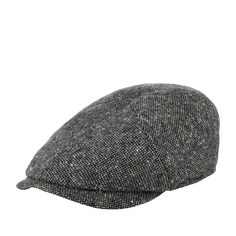 Кепка шестиклинка унисекс Wigens 101718 NEWSBOY SLIM CAP темно-серая, р. 58