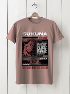 Футболка унисекс HYPNOTICA аниме- 40176 розовая 3XL