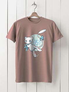 Футболка унисекс HYPNOTICA Аниме Pokemon - 1143 розовая XL