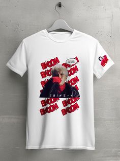 Футболка унисекс HYPNOTICA SHINee белая 3XL
