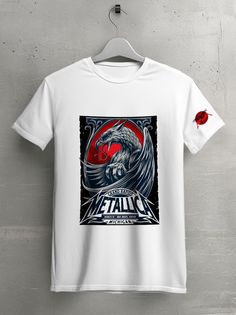 Футболка унисекс HYPNOTICA Музыка Metallica - 164 белая 3XL