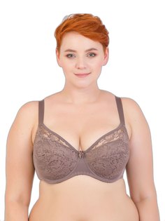Бюстгальтер женский Michelle 17757 коричневый 80D
