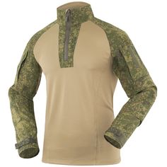 Лонгслив мужской Mordor Tac. Combat shirt "SARatov" зеленый 44-46/155-169
