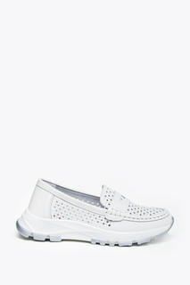 Лоферы женские Tofa 502527-5 белые 38 RU ТОФА