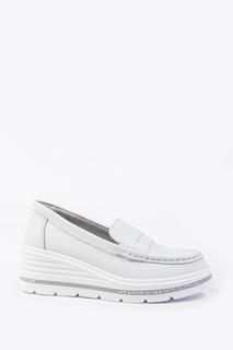 Лоферы женские Tofa 212689-5 белые 38 RU ТОФА