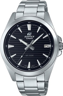 Наручные часы мужские Casio Edifice EFV-140D-1A серебристые