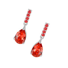 Серьги из бижутерного сплава Ice&High Collection MS333582R, хрусталь