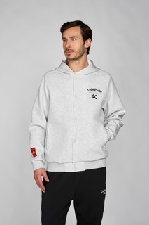 Толстовка мужская Anta 852411759 KT A-STRETCHY SHAPE серая M