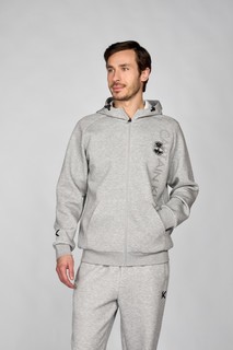 Толстовка мужская Anta 852411739S KT A-STRETCHY SHAPE серая 4XL