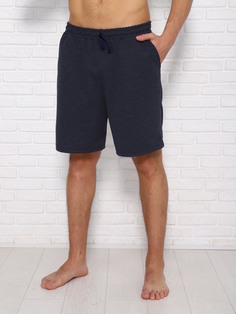 Трикотажные шорты мужские ИвГрадТрикотаж Ш123 Пике синие 58-60 RU