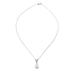 Колье из бижутерного сплава 49х2х0,9 см Ice&High Collection MK333562, жемчуг искусственный