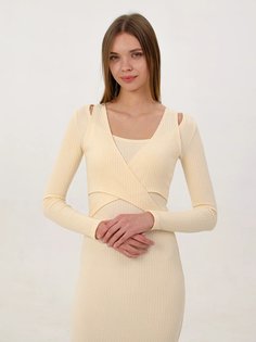 Платье женское Lovelyforever 700 белое 48 RU