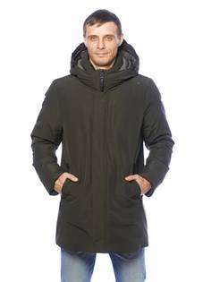 Зимняя куртка мужская Clasna 3542 хаки 48 RU