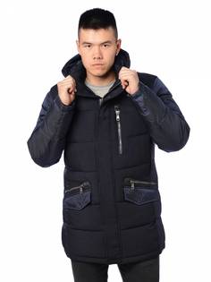 Зимняя куртка мужская Fanfaroni 3185 синяя 46 RU