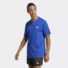Футболка Adidas для мужчин, IC9284, размер S, синяя-AETC