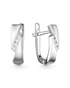 Серьги из золота Dewi 102020019, бриллиант