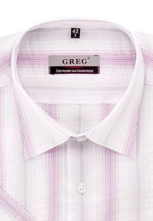 Рубашка мужская Greg Gb171/309/74 фиолетовая 39