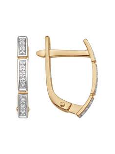 Серьги из золота SOFIA BRILLIANT 233700431, бриллиант