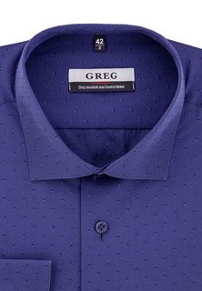 Рубашка мужская Greg 773/139/1080/Z_GB фиолетовая 38