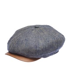Кепка унисекс Stetson 68121018-PANELCAPLINENSILK синяя, р.56