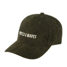 Бейсболка унисекс WHEELS AND WAVES WHW/0/1/CAS/WWG3 оливковая, one size