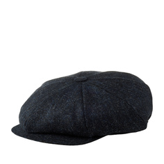 Кепка унисекс Wigens 101954 BAKER BOY CAP темно-синяя, р.61