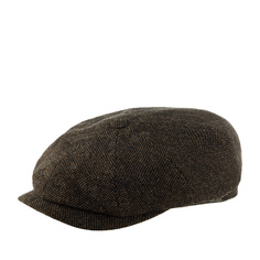 Кепка унисекс Wigens 101723 NEWSBOY CLASSIC CAP коричневая, р.57