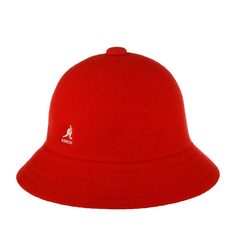 Панама унисекс Kangol K3451 Wool Casual красная, р.57