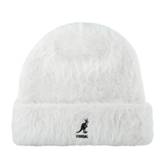 Шапка унисекс Kangol K3523FurgoraCuff молочная, one size