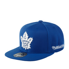 Бейсболка унисекс Mitchell & Ness 6HSFSH22084-TMLBLUE Toronto Maple Leafs NHL синяя, р.61