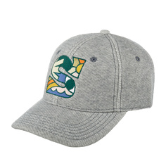 Бейсболка унисекс Stetson 7721150 BASEBALL JERSEY S STETSON X THE FEEBLES серая, one size