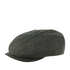 Кепка унисекс Wigens 101962 NEWSBOY RETRO CAP зеленая, р.62