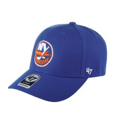 Бейсболка унисекс 47 BRAND H-MVP12WBV New York Islanders NHL синяя, one size