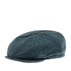 Кепка восьмиклинка унисекс HANNA HATS Newsboy 20B2 темно-синяя, р. 59