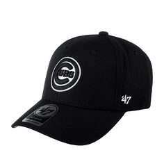 Бейсболка унисекс 47 BRAND B-MVPSP05WBP-BK Chicago Cubs MLB черная, one size