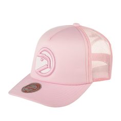 Бейсболка унисекс MITCHELL NESS 5HSSLD21130-AHAPINK Atlanta Hawks NBA розовая, one size Mitchell&Ness