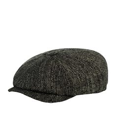 Кепка восьмиклинка унисекс Stetson 6870802 HATTERAS VIRGIN WOOL серая, р. 59