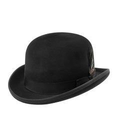 Шляпа мужская Bailey 3816 DERBY черная, р. 55