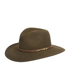 Шляпа унисекс Bailey W21LFB CALAWAY темно-оливковая, р. 59