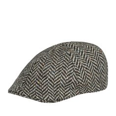 Кепка уточка унисекс HANNA HATS Erin Cap ERIN2 темно-серая / черная, р. 55