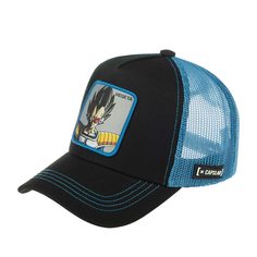 Бейсболка унисекс CAPSLAB CL/DBZ/1/VEGB Dragon Ball Vegeta темно-синяя, one size Capslab®