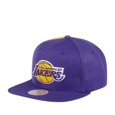 Бейсболка унисекс MITCHELL NESS HHSS2991-LALYYPPPPURP Los Angeles Lakers NBA фиолетовая Mitchell&Ness