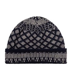 Шапка бини унисекс Stetson 8599353 BEANIE WOOL/ACRYLIC темно-серая, one size