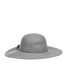 Шляпа женская Seeberger 18449-0 FELT FLOPPY серая, one size