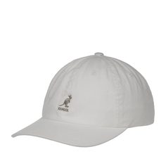 Бейсболка унисекс Kangol K5165HT Washed Baseball белая, one size