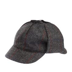 Жокейка унисекс CHRISTYS SHERLOCK csk100265 серая / красная, р. 59
